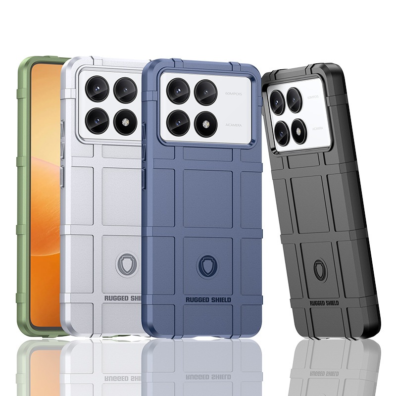 เคสกันกระแทกแบบด้านสำหรับ Xiaomi POCO X6 Pro X5 Pro X4 GT X4 Pro X3 GT F6 Pro F5 Pro F4 F3 M6 M5s M4 Pro M3 Pro 5G C75 C65