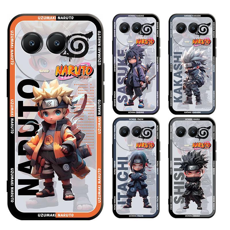 เคส realme 11 11X 5 5S 5I 6I 7 6 7i C17 Pro PLUS 4G 5G นิ่ม ลายนารูโตะ Itachi สําหรับ