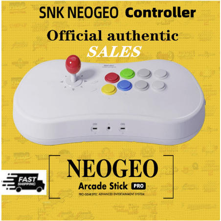 Sales🔥🔥🔥 Neogeo Arcade Stick Pro ตัวควบคุม - HDMI และ Gamelinq PS3 PS4 สวิตช์เชื่อมต่ออัพเกรด SNK Fighting Controller