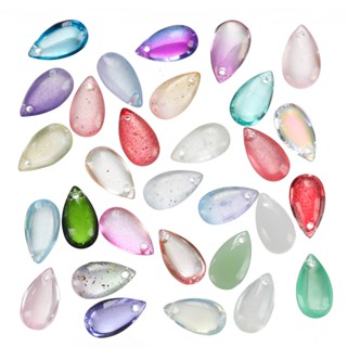 St. kunkka 10 ชิ้นจี้แก้ว 8 * 14 มิลลิเมตรสีสัน Drop-Shaped …