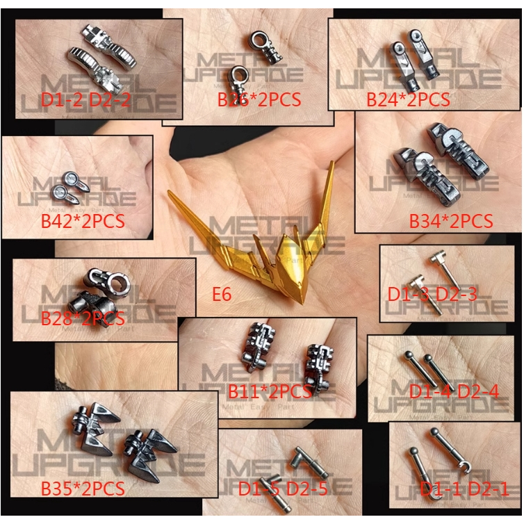 CA MGSD barbatos B11 B24 B26 B28 B34 B35 B42 E6 D 2 D 3 D 4 D 5 D 1 โลหะอะไหล่