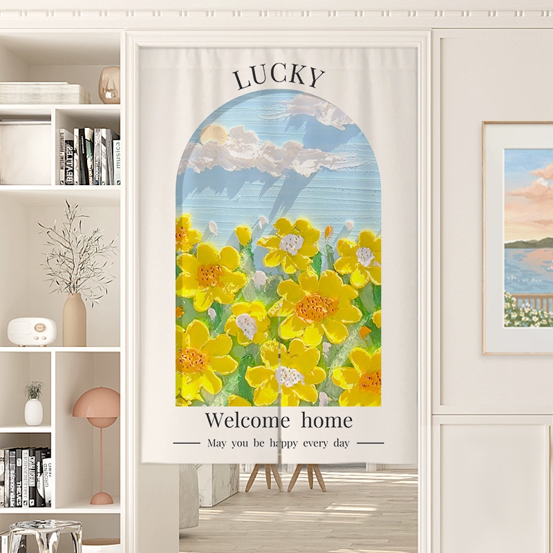 ผ้าม่านกั้นประตู แบบครึ่งม่าน สไตล์ฝรั่งเศส ระดับไฮเอนด์ สําหรับห้องนอน ห้องครัว ห้องน้ํา - รูปที่ 2