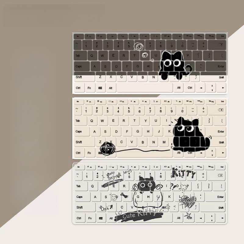 【Cute Cartoon Cat】Keyboard cover For MacBook New M3 Air15 M2 Air13.3 Pro14/16 M1 2020 Air13 Pro13.3 