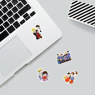 50pcs อะนิเมะญี่ปุ่น Demon Slayer Jujutsu Kaisen ONE PIECE Genshin Impact สติกเกอร์สําหรับแล็ปท็อปหมวกกันน็อครถ Decal