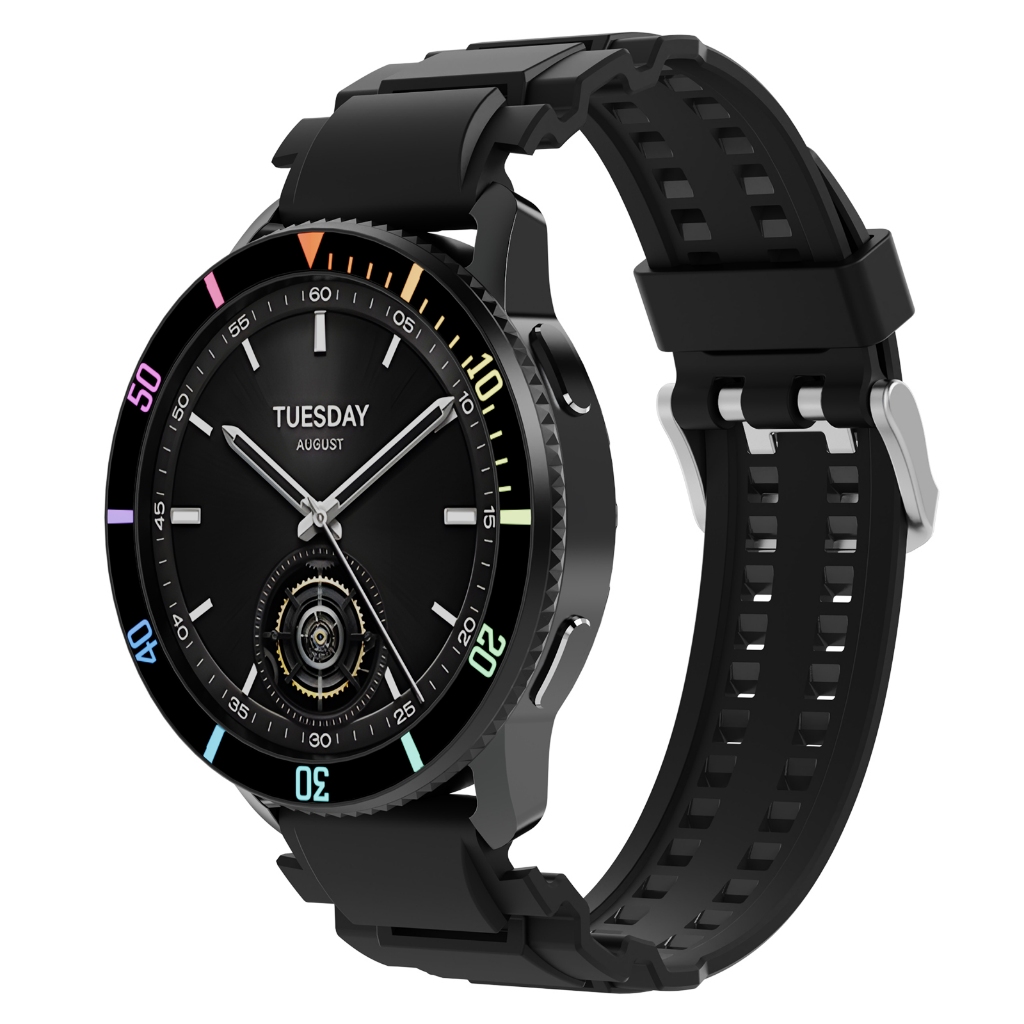 Pc + กระจก Bezel สําหรับ Xiaomi นาฬิกา S3 Anti-Scratch Protector Shell กันชนฝาครอบป้องกันสําหรับ Xiaomi Mi นาฬิกา S3 อุปกรณ์เสริม