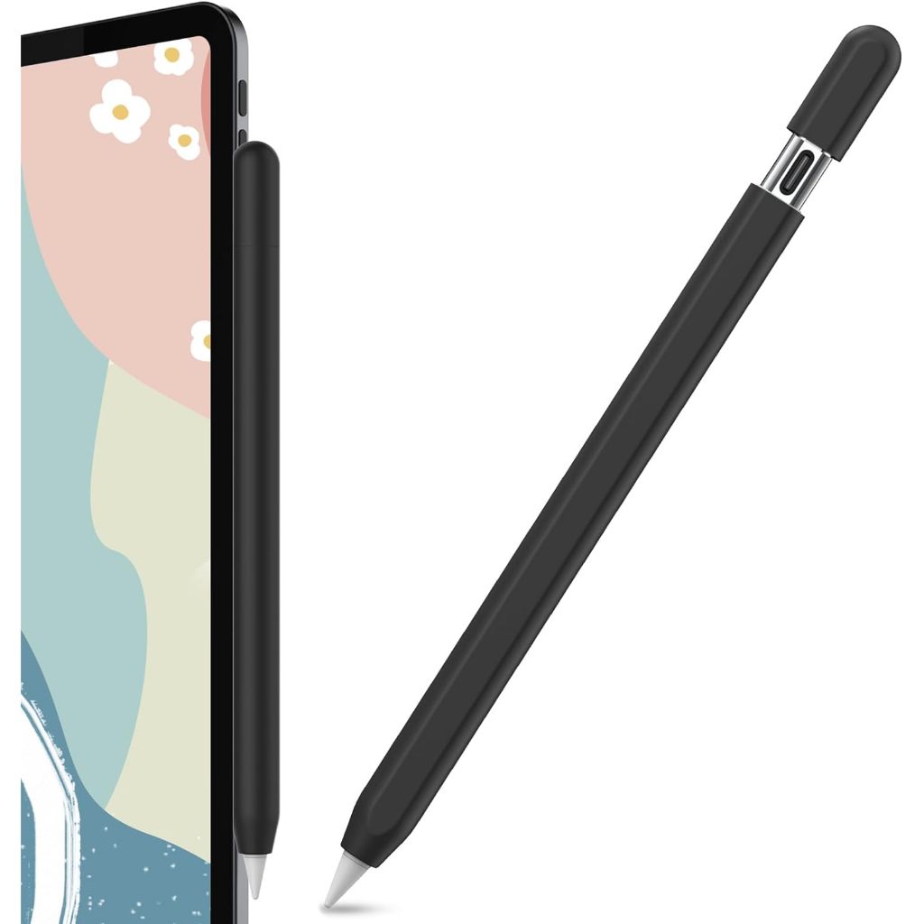 กระเป๋าดินสอ ซิลิโคน แบบบางพิเศษ สําหรับ Apple Pencil USB-C 2023