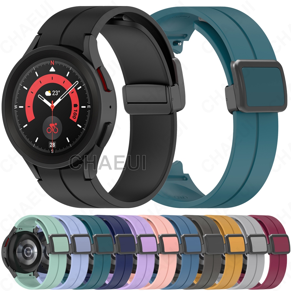 สายรัดซิลิโคนสําหรับ Galaxy Watch 7 FE 6 5 Pro 4 45mm 44mm 40mm Classic 43mm 47mm 42mm 46mm