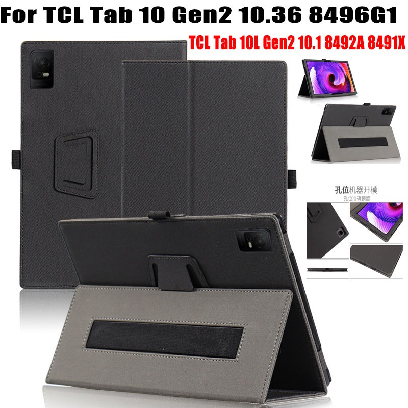 สําหรับ TCL Tab 10 Gen2 10.36 คุณภาพสูง PU หนัง Drop ทนฝาครอบ TCL Tab 10L Gen2 10.1 นิ้ว 8492A 8491X