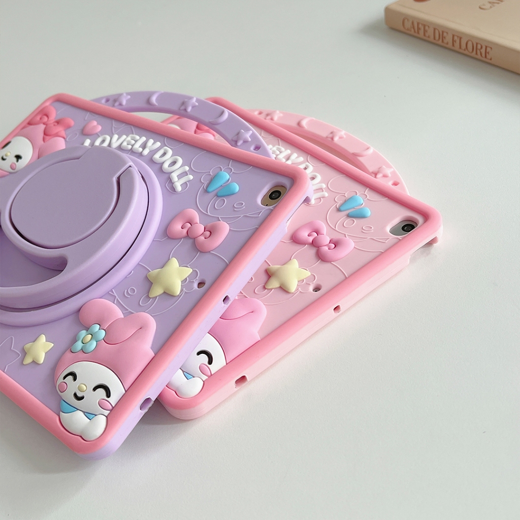 เคสซิลิโคนนิ่ม ลายเมโลดี้ พร้อมช่องใส่ปากกา สําหรับ iPad 11th Gen A16 Air 11 M2 M3 10th Gen 10.9 9th 8th 7th Gen 10.2 6th 9.7 2018 Air 10.5 Air 4th 5th Gen 10.9 Mini 7 6 5 4 3 2 1 Pro 11 2020 2022 Gen10 Gen9 Gen8 Gen7 Gen6 - รูปที่ 4