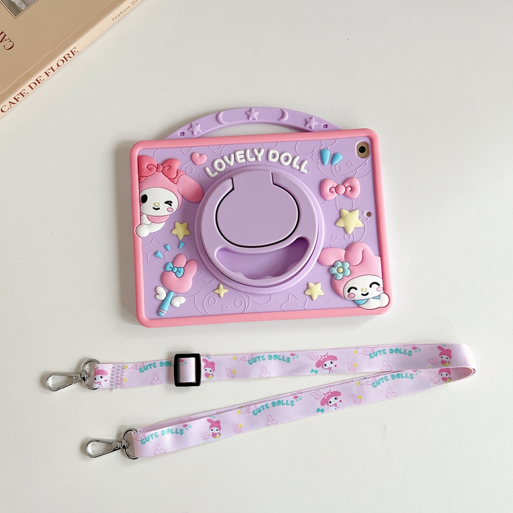 เคสซิลิโคนนิ่ม ลายเมโลดี้ พร้อมช่องใส่ปากกา สําหรับ iPad 11th Gen A16 Air 11 M2 M3 10th Gen 10.9 9th 8th 7th Gen 10.2 6th 9.7 2018 Air 10.5 Air 4th 5th Gen 10.9 Mini 7 6 5 4 3 2 1 Pro 11 2020 2022 Gen10 Gen9 Gen8 Gen7 Gen6 - รูปที่ 7