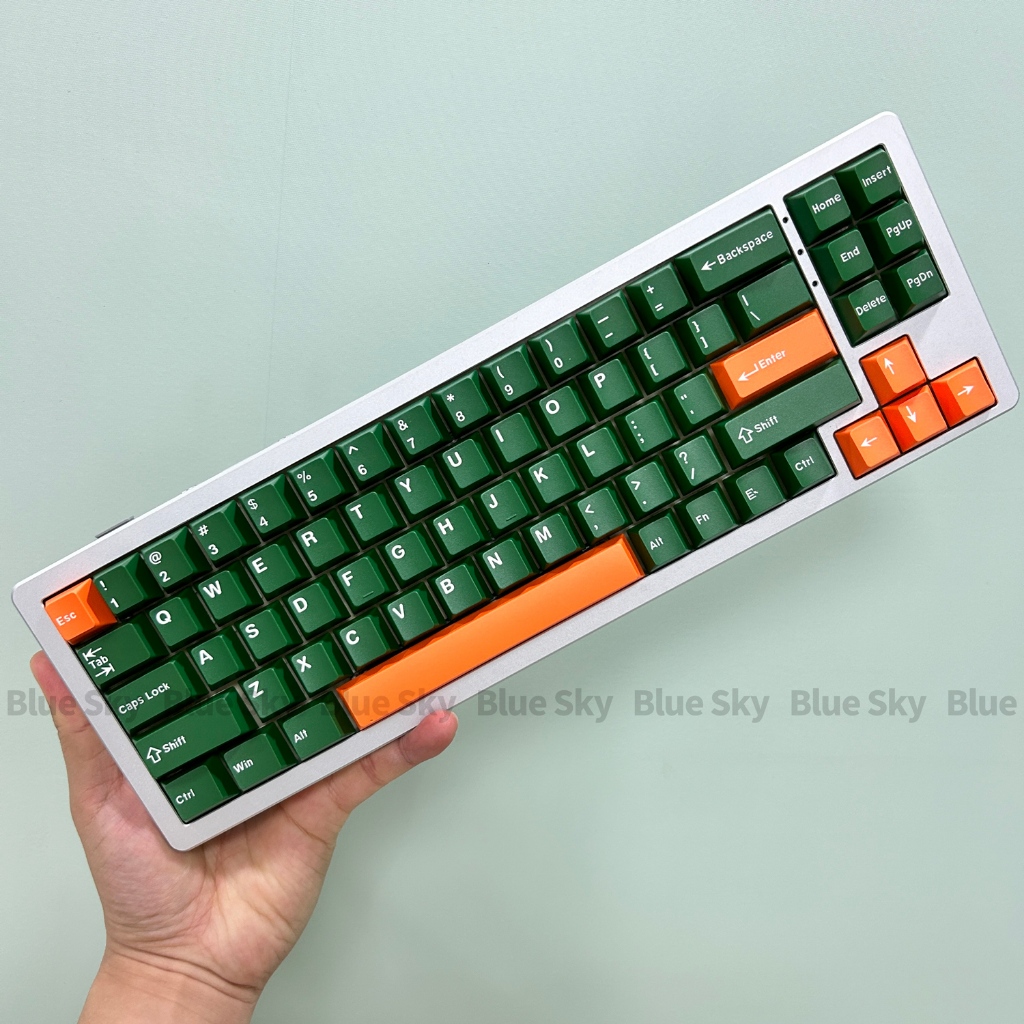 Double shot keycap  cherry profile  GMK wob   Arctic  OLIVIA shoko