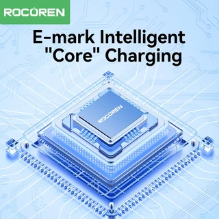 Rocoren 240W สาย USB C PD 100W 60W Fast สายชาร์จสําหรับ iPhone Samsung USB C สายไฟสําหรับโทรศัพท์แล็ปท็อป 1 M 2 M 3 M