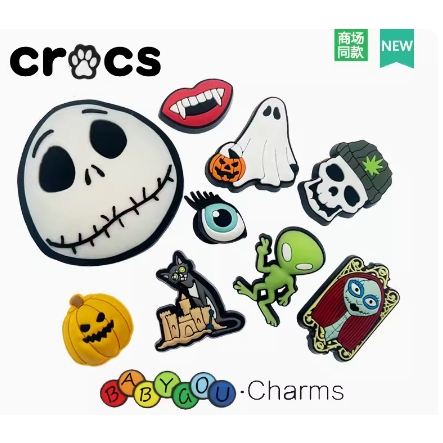 ใหม่ รองเท้าแตะ Crocs Jibbitz Charms Jibbitz คุณภาพสูง ของขวัญวันเกิด