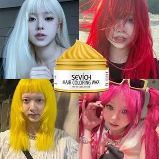 SEVICH แว็กซ์สีย้อมผม แบบชั่วคราว 9 สี ขนาด 120 กรัม