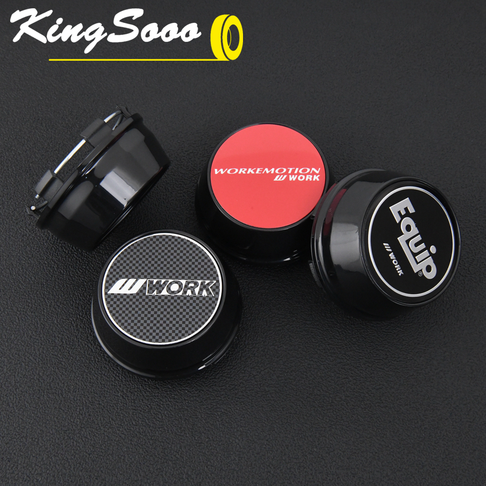 1ห่อ/4ตัว JDM ขนาดขา 61มม WORK ฝาปิดดุมล้อ แข่งรถ MEISTER EQUIP ขอบ ฝาครอบดุมล้อ ครอบดุมล้อตัวสูง สี