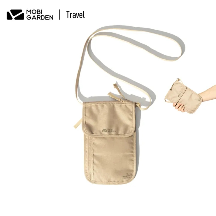 โมบิ สวน มัลติฟังก์ชั่เดินทางซ่อนแพคเกจไฟล์ป้องกันการโจรกรรมตั๋วเที่ยวบินกระเป๋าหนังสือเดินทางเปลี่ยนโฟลเดอร์โทรศัพท์มือถือถุงเก็บน้ําหนักเบากระ