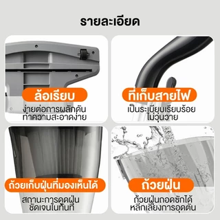 TIXX เครื่องดูดฝุ่น Vacuum Cleaner 17000Pa เครื่องดูดฝุ่นในครัวเรือน เครื่องดูดฝุ่นในรถ พกพาสะดวก