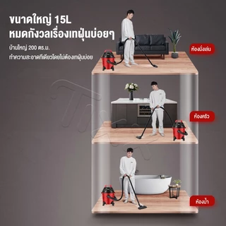 TIXX เครื่องดูดฝุ่น vacuum cleaner 19000Pa แห้ง/เปียก/เป่า เครื่องดูดฝุ่นในรถ เครื่องดูดฝุ่นในบ้าน