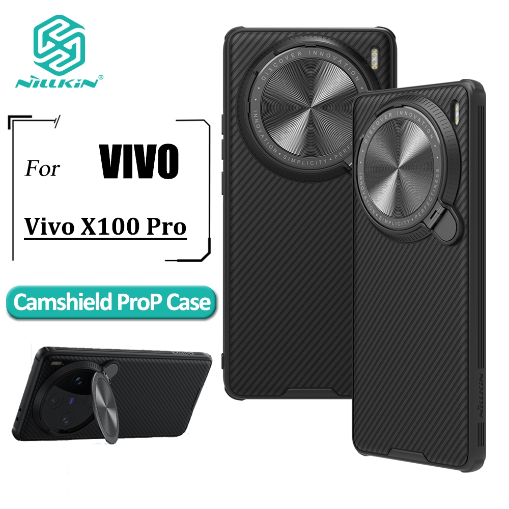 กล่องใส่กล้อง Nillkin Flip Case สำหรับ Vivo X100 Pro / X100s Pro กรณีป้องกันโทรศัพท์มือถือ