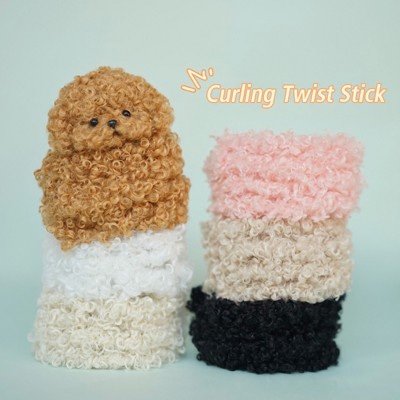 ของเล่นตุ๊กตาขนนิ่ม แฮนด์เมด ขนาด 15 มม. DIY