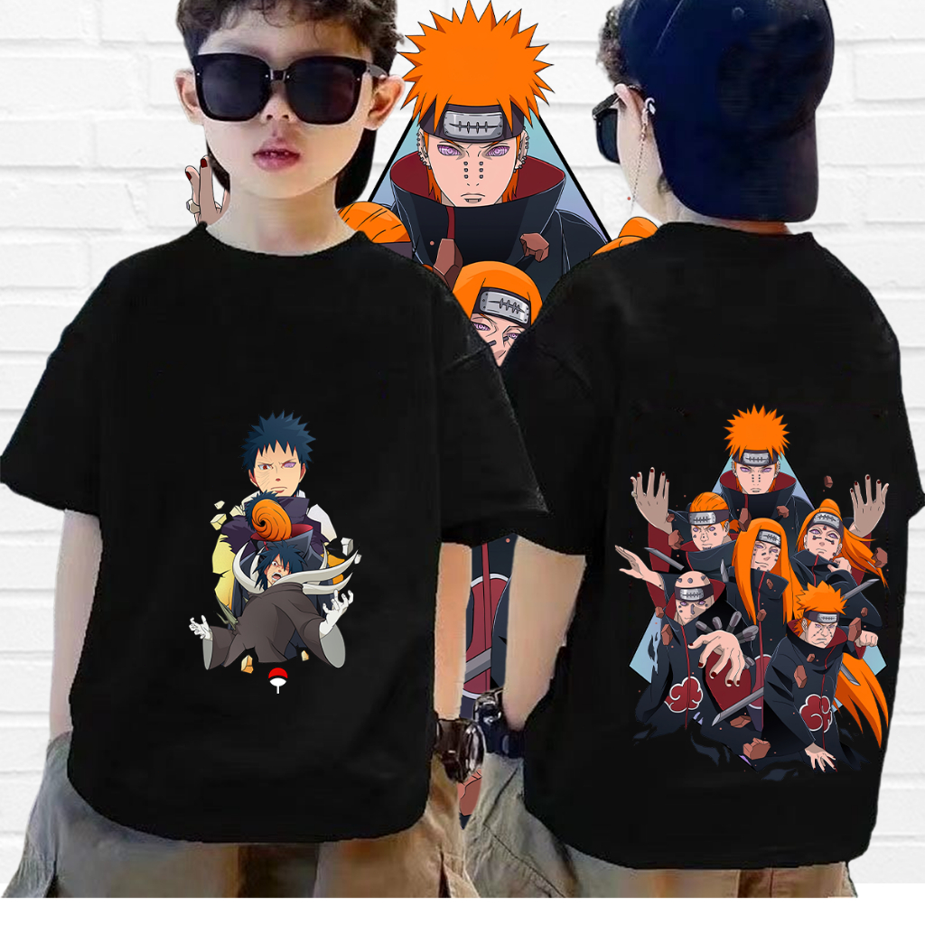 เสื้อนารูโตะ   Itachi Uchiha Naruto T-Shirt เสื้อยืดเด็ก พร้อมส่ง