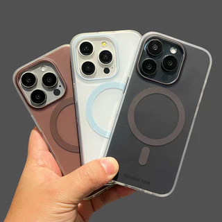 【Matte IMD Hard case/Brown】เคส compatible for iPhone 17 16 15 14 13 pro max case