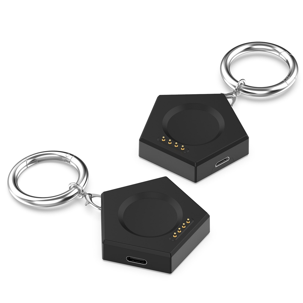 แท่นชาร์จไร้สาย แบบพกพา สําหรับ Oppo Watch X Oneplus Watch2 Type-C และ Micro Dual Input Ports