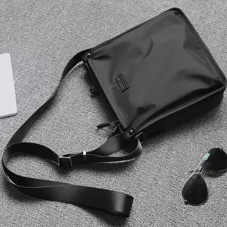 BJIAX กระเป๋าสะพายข้างผู้ชายกันน้ําแบบใช้ทุกวัน