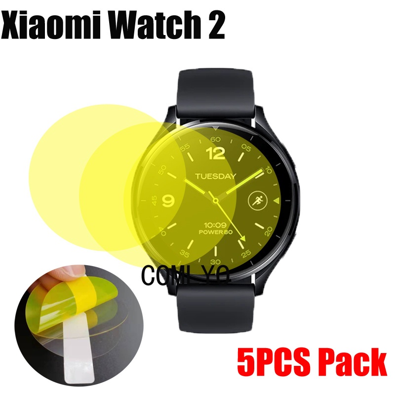 For Xiaomi watch 2 ฟิล์มกันรอยหน้าจอสมาร์ทวอทช์ HD TPU สําหรับ