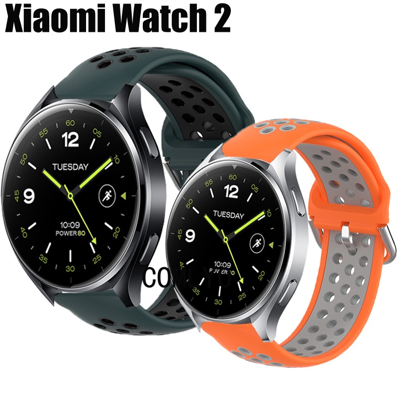 สําหรับ Xiaomi Watch 2 สายสมาร์ทวอทช์ สายซิลิโคนนิ่ม กีฬา สําหรับผู้หญิง ผู้ชาย