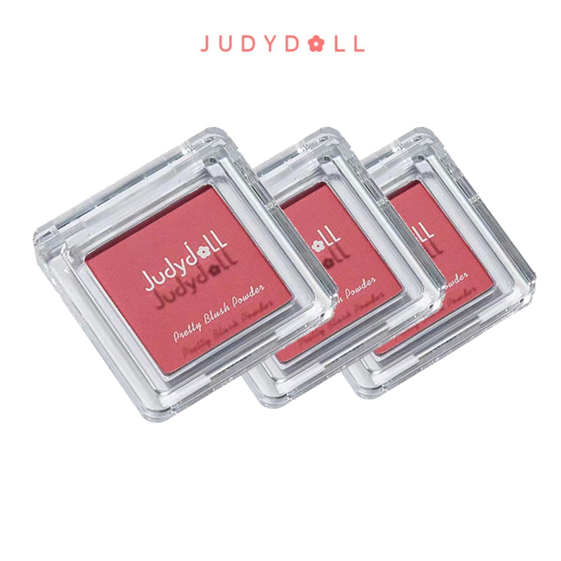 Judydoll Judydoll บลัชออนพาเลท เนื้อแมตต์ สีม่วง สําหรับแต่งหน้า