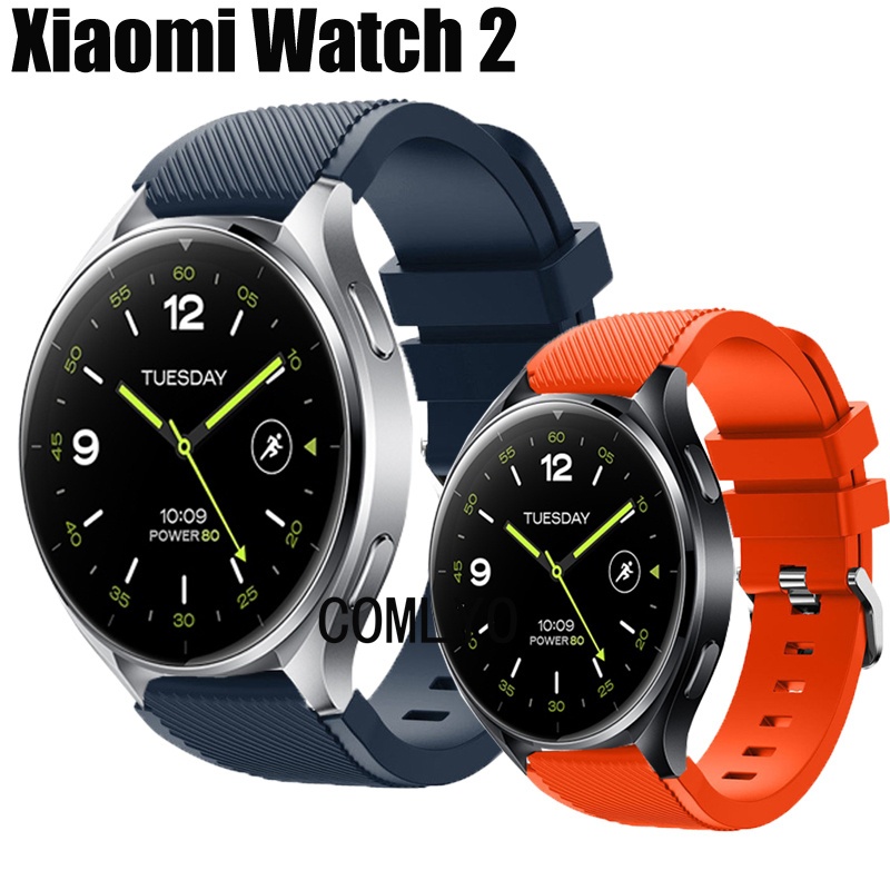 สําหรับ Xiaomi Watch 2 สายนาฬิกาสมาร์ทวอทช์ ซิลิโคน นุ่ม กีฬา ผู้หญิง ผู้ชาย เข็มขัด