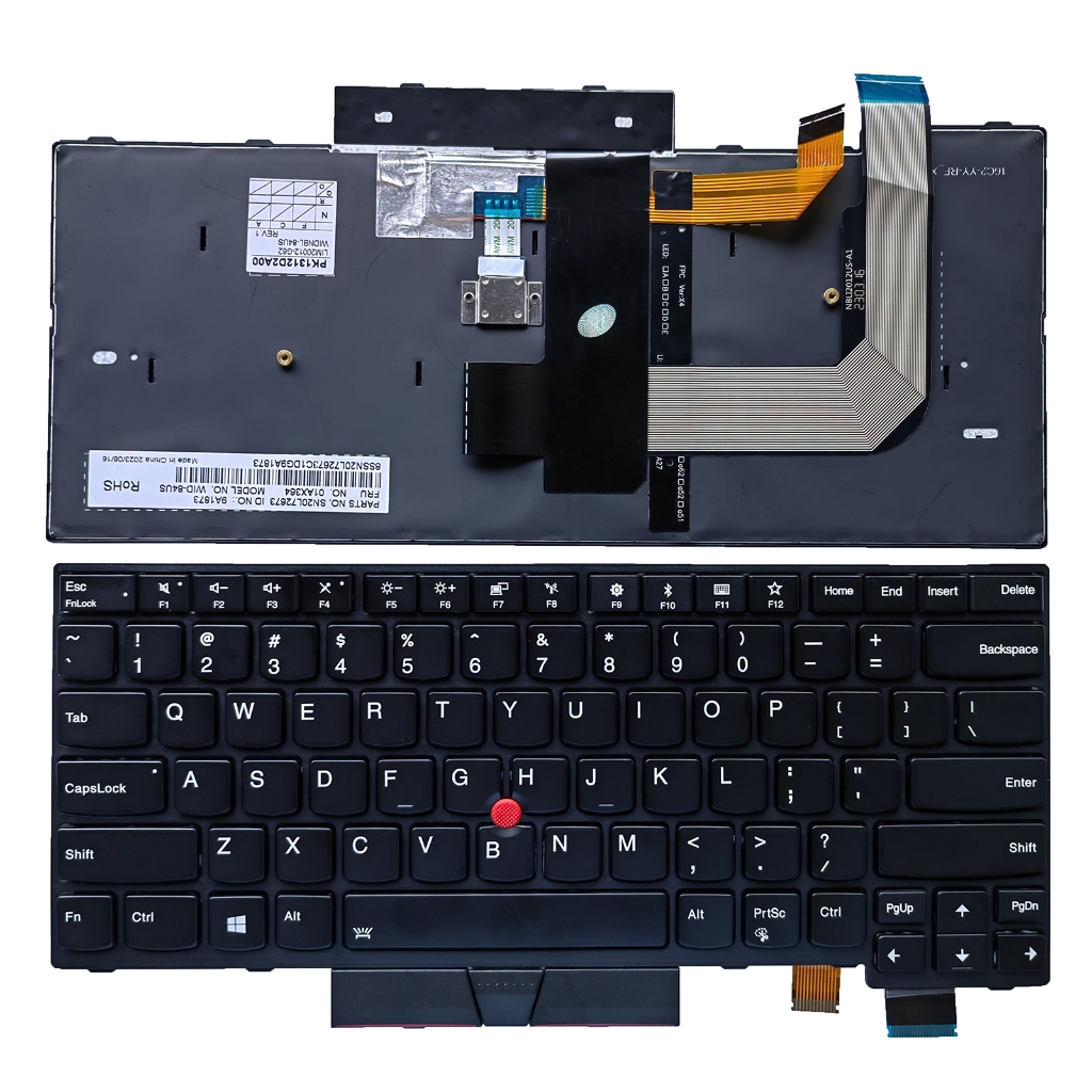 คีย์บอร์ดแล็ปท็อป US RU สําหรับ Lenovo Thinkpad T470 T480 20HD 20HE 20JM 20JN A475 A485