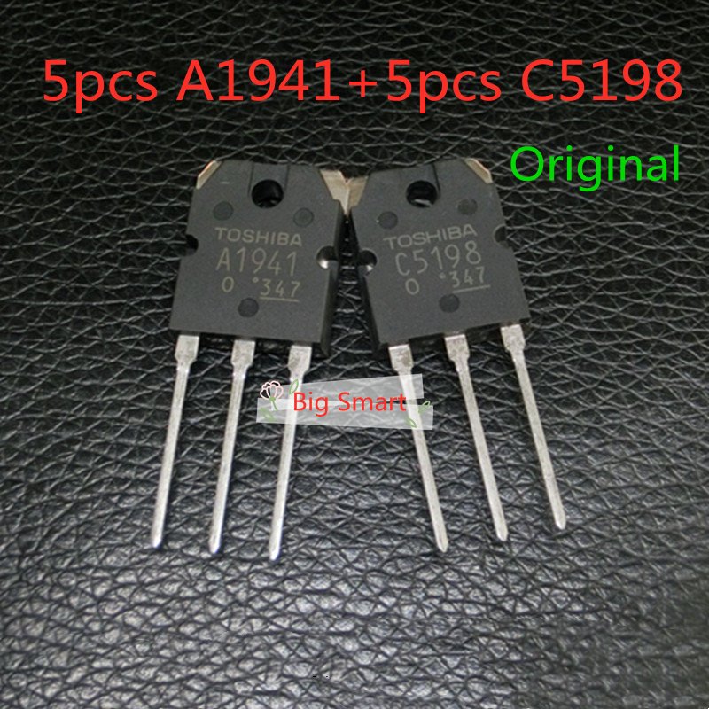 ทรานซิสเตอร์เสียง 2SA1941 2SC5198 TO-3P A1941 C5198 10 ชิ้น