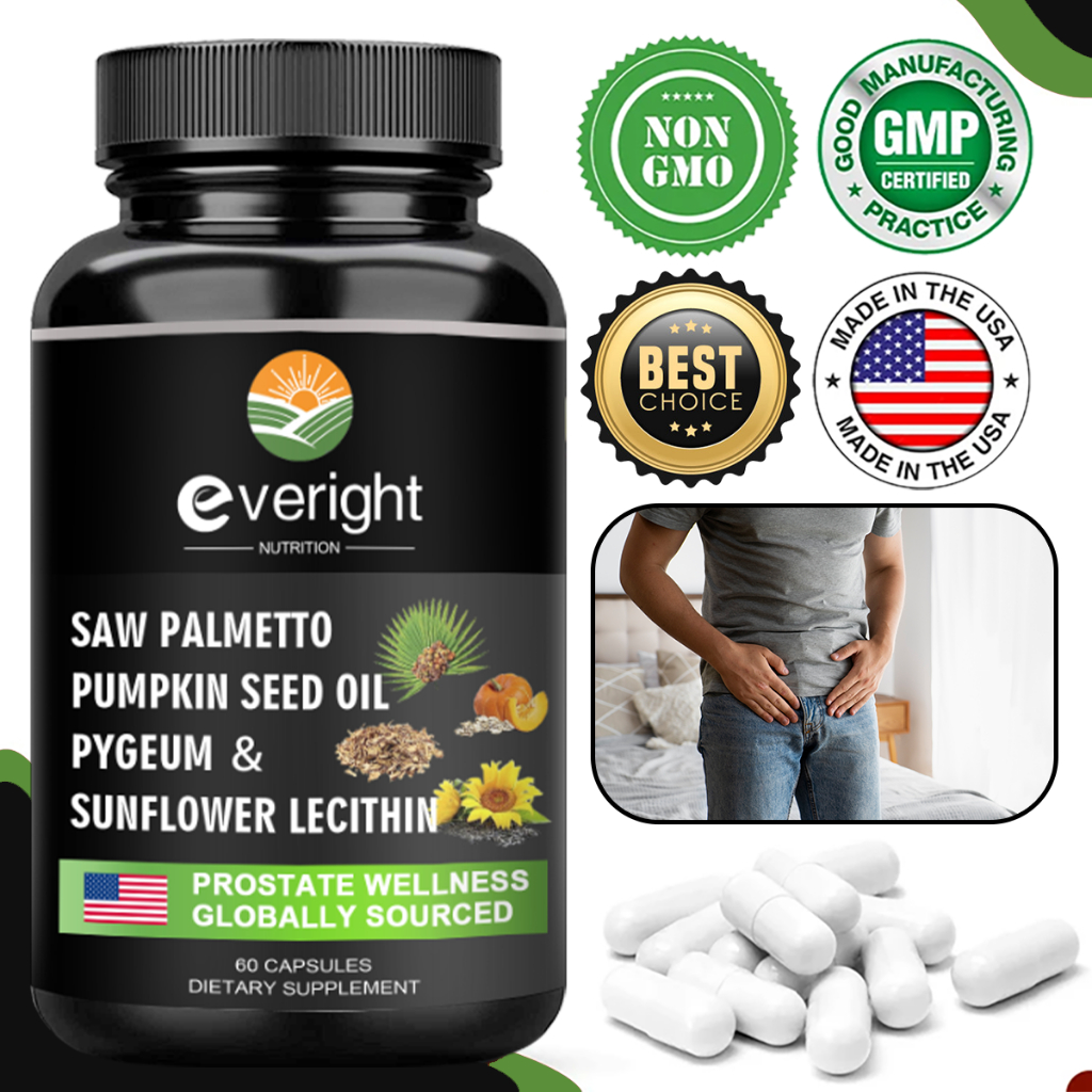 แคปซูลต่อมลูกหมากสําหรับผู้ชาย ทางเดินปัสสาวะ ผม ภาวะเจริญพันธุ์ และ ชาย พลังงาน สถานะ อาหารเสริมสุขภาพ