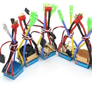 ใหม่ ตัวควบคุมความเร็ว ESC 160A 320A 480A 2-4S กันน้ํา โหมดคู่ BEC สําหรับเรือ รถยนต์ รถบรรทุก 1/10 1/12RC