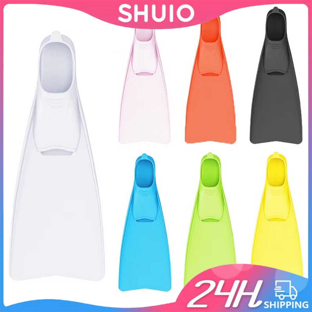 Shuio ตีนกบดําน้ํา แบบยาว อุปกรณ์ดําน้ํา มืออาชีพ สําหรับผู้ใหญ่