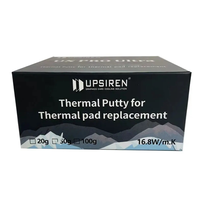 Upsiren 16.8 W/mk Thermal Putty UX Ultra PRO สําหรับ VGA GPU IC โปรเซสเซอร์ Rapid Cooling แผ่นความร้อนเปลี่ยนความร้อน Blocking Putty