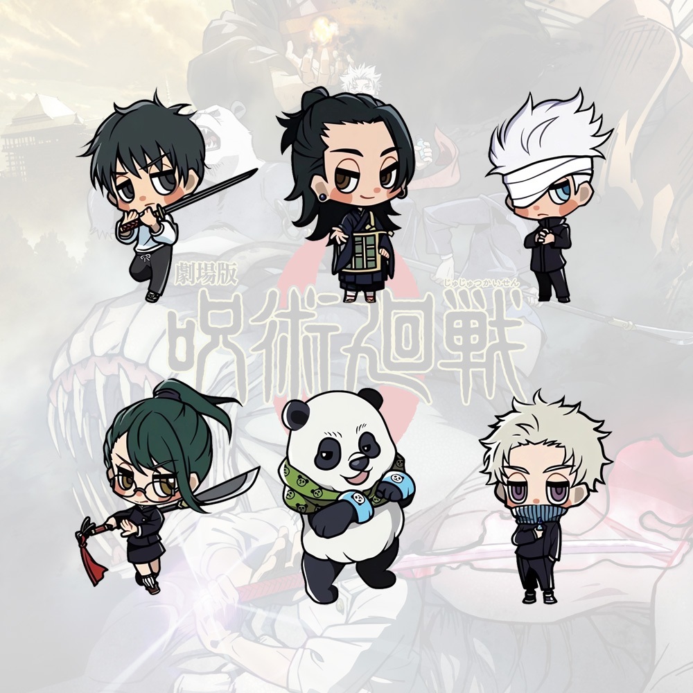 เข็มกลัดอะคริลิค รูปการ์ตูนมหาเวทย์ผนึกมาร น่ารัก สําหรับกระเป๋านักเรียน