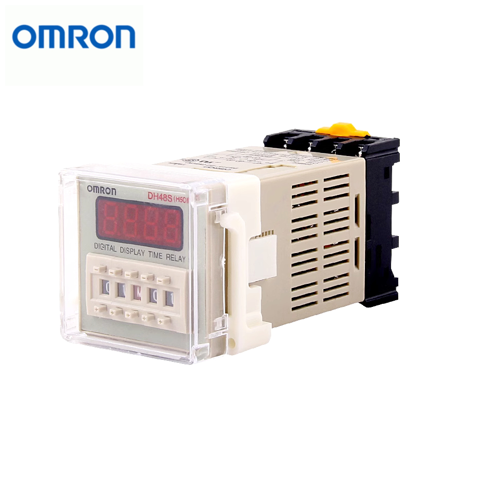 OMRON  รีเลย์เวลา หน้าจอดิจิทัล  DH48S-S DH48S-1Z  DH48S-2Z-S DH48S-2ZH DH48S-2Z