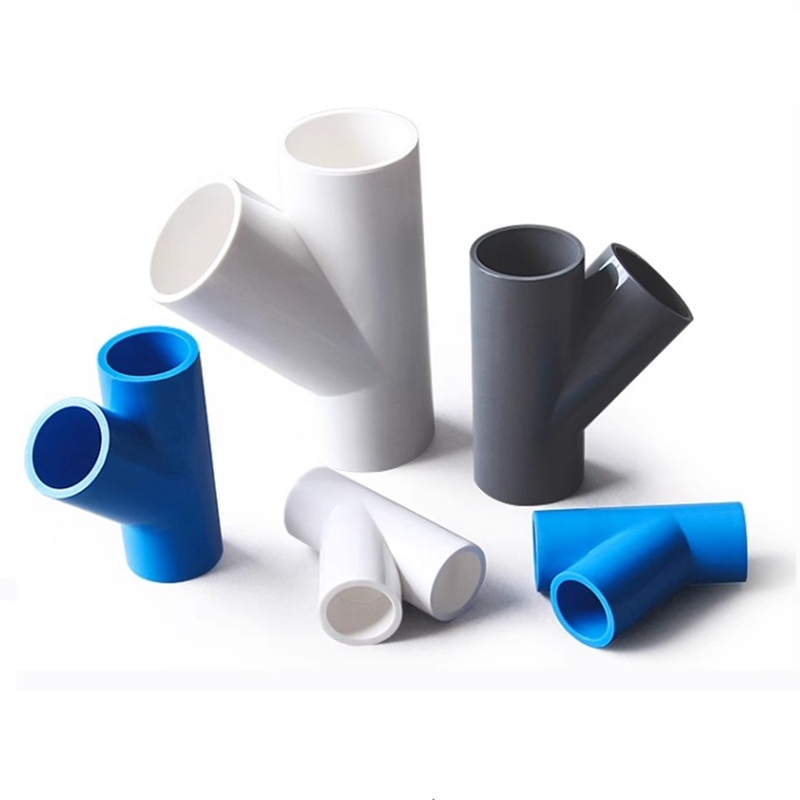 1 ชิ้น PVC Tee Connectors Y ประเภท 3 Way Joint สวนชลประทานท่ออะแดปเตอร์ PVC อุปกรณ์ท่อ Hydroponic ปลูกกรอบหลอด Joint