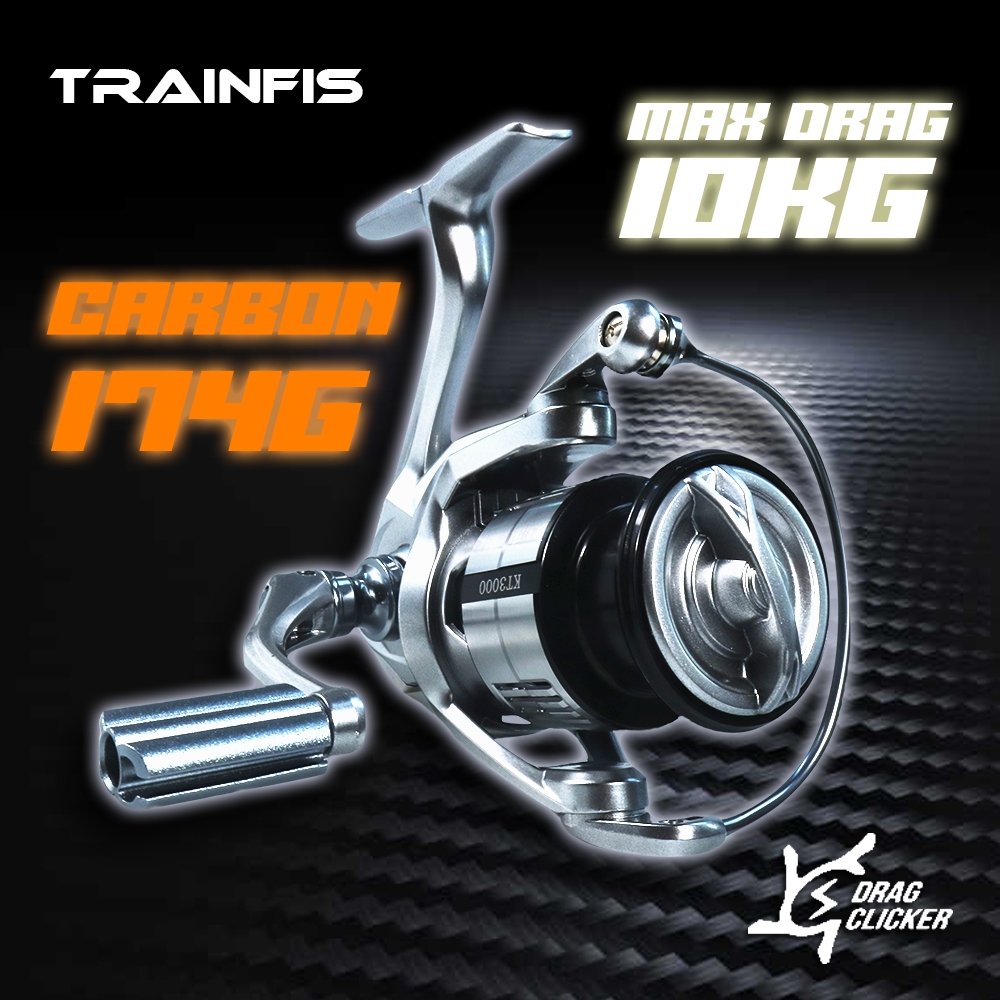 รอกตกปลา คาร์บอนไฟเบอร์ รับน้ําหนักได้เต็มที่ 174G 10 กก. รับน้ําหนักได้เต็มที่ 5+1 ลูกปืนอลูมิเนียม อัตราทดเกียร์ 5.2:1 ความเร็วสูง สําหรับตกปลาน้ําเค็ม น้ําจืด น้ําจืด ทุกรุ่น