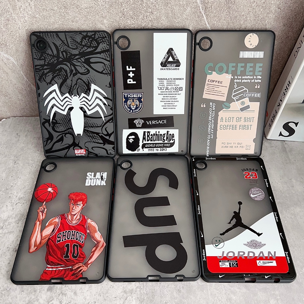 เคสแท็บเล็ตแฟชั่น พิมพ์ลายฉลาก สําหรับ Samsung Galaxy Tab A9 8.7 นิ้ว 2023 A9 Plus A9+ 11.0 นิ้ว SM-X210 SM-X215 SM-X216B SM-X110 SM-X115