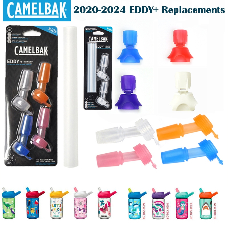 Camelbak 2020-24 Kids EDDY+ หัวฉีดเปลี่ยนขวดน้ํา อุปกรณ์ฟาง 400ml – โปรปัง