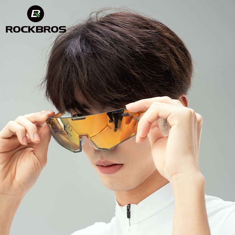 【TH Delivery】Rockbros แว่นตากันแดด ไร้กรอบ ความละเอียดสูง สําหรับขี่จักรยาน MTB — صورة 7