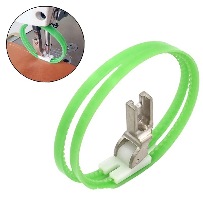1 PC T350/TRF1 Roller Presser เท้าแบนรถ Roller แหวน Presser เท้าลงเสื้อเย็บพลาสติก Roller Presser เท