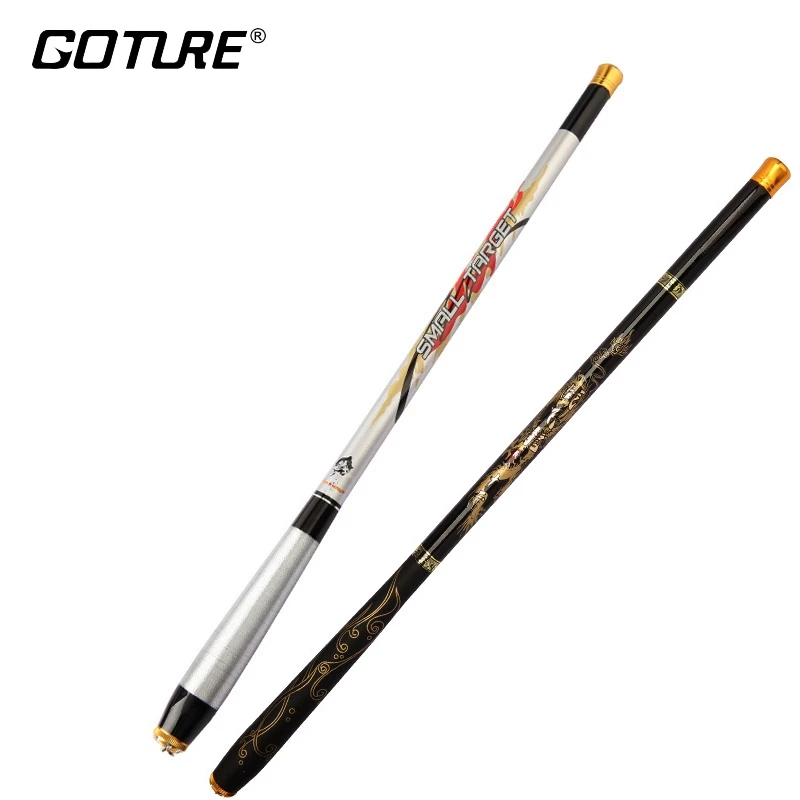 Goture คันเบ็ดตกปลา ตกกุ้ง คาร์บอนไฟเบอร์ ยืดหดได้ ขนาด 1.8m/2.1/2.4m/2.7m/3.0m/3.6m จัดส่งจากไทย