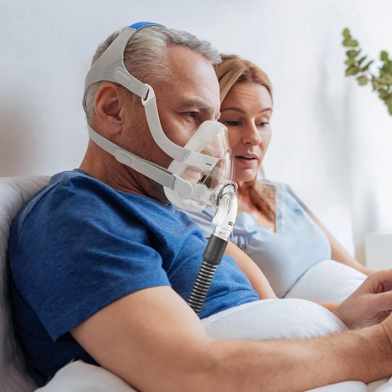 Cpap สายรัดหัว แบบเปลี่ยน สําหรับ ResMed AirFit F30 หน้ากากช่วยหายใจแบบเต็มหน้า - รูปที่ 3