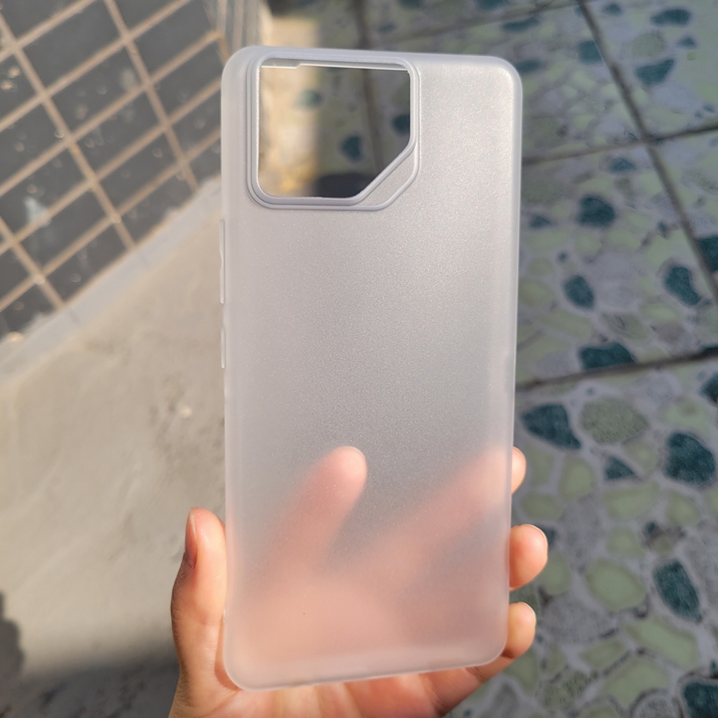 เคสโทรศัพท์มือถือแบบนิ่ม โปร่งแสง ผิวด้าน แบบบาง สําหรับ ASUS ROG Phone 8 Pro
