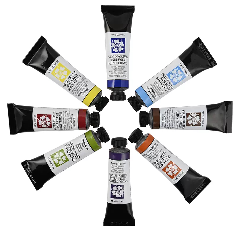 Single Tube Daniel Smith สีน้ํา - 15ml-สีน้ํามันที่ใช้น้ํามัน